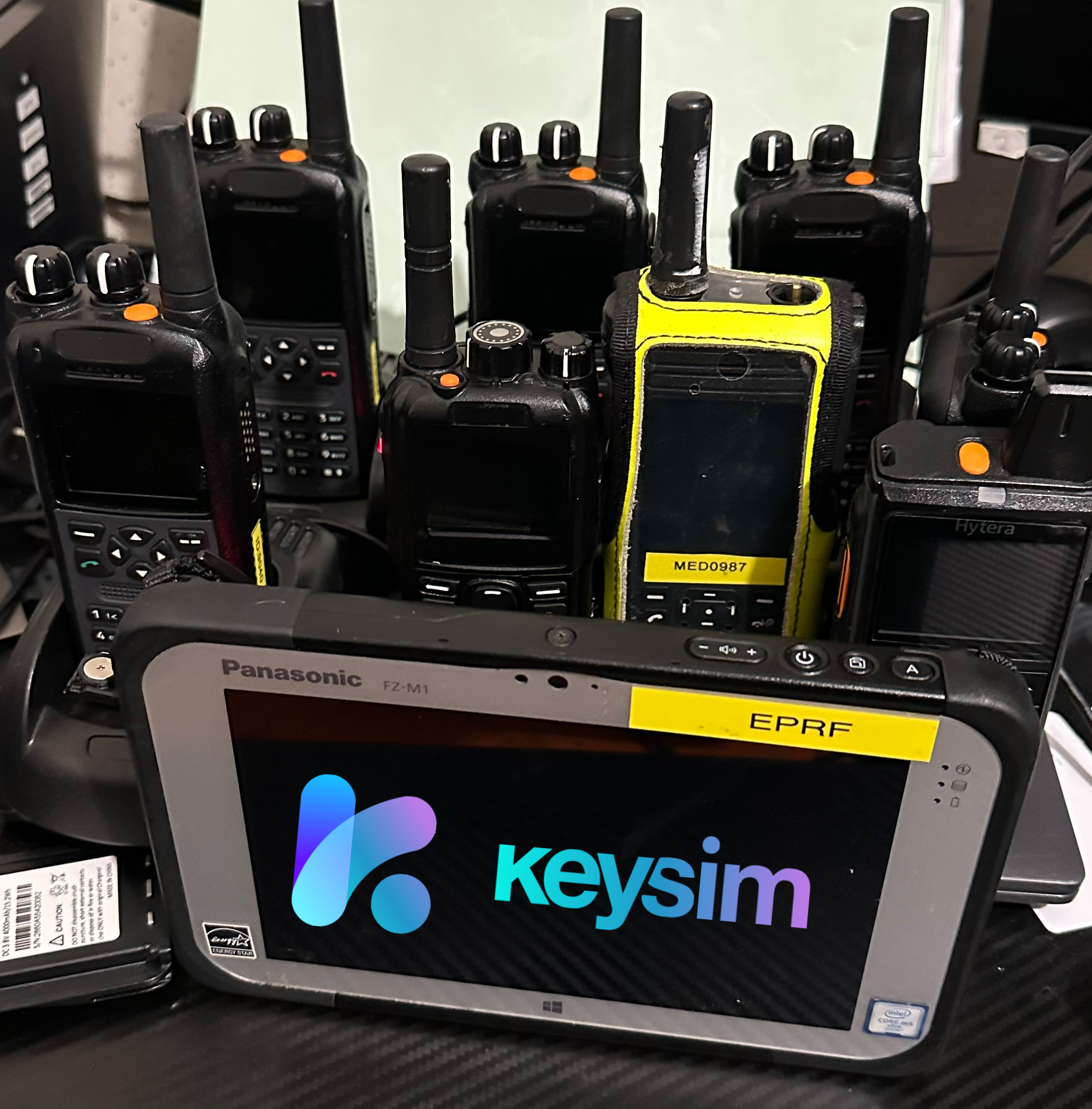 Push to Talk Radios - Medical charity using KeySIM 4G radios